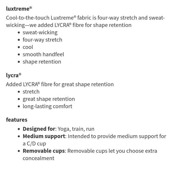 Lululemon Get Down Bra size 10 - Picture 3 of 7